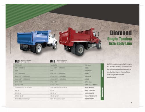 Diamond Single Tandem Axle Body Line 1
